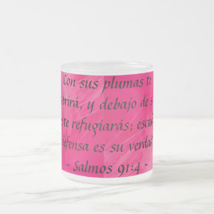 Salmos 91:4mugg frostad glasmugg