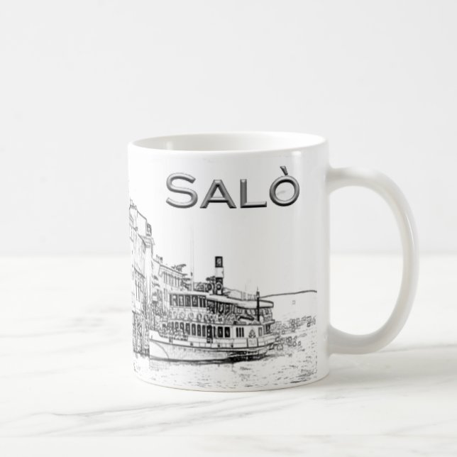 Salò - Italien - Kaffemugg (Höger)