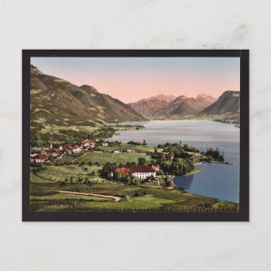 Saloires, anney, Frankrike-klassisk fotochrom Vykort