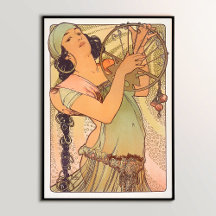 Salomé (1897) av Alphonse Mucha genom Wall Art