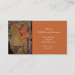 Salome 1897 visitkort