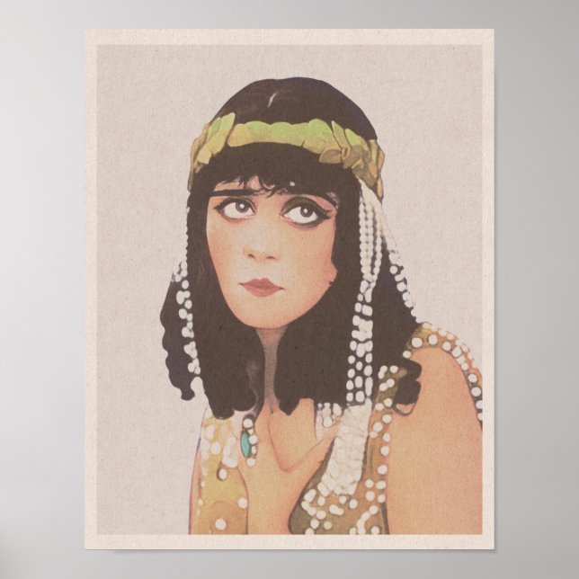 Salomé (1918) - Nilens Gilded Lily Poster (Framsidan)