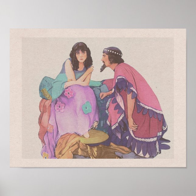 Salomé (1918) - Plot Begins Poster (Framsidan)