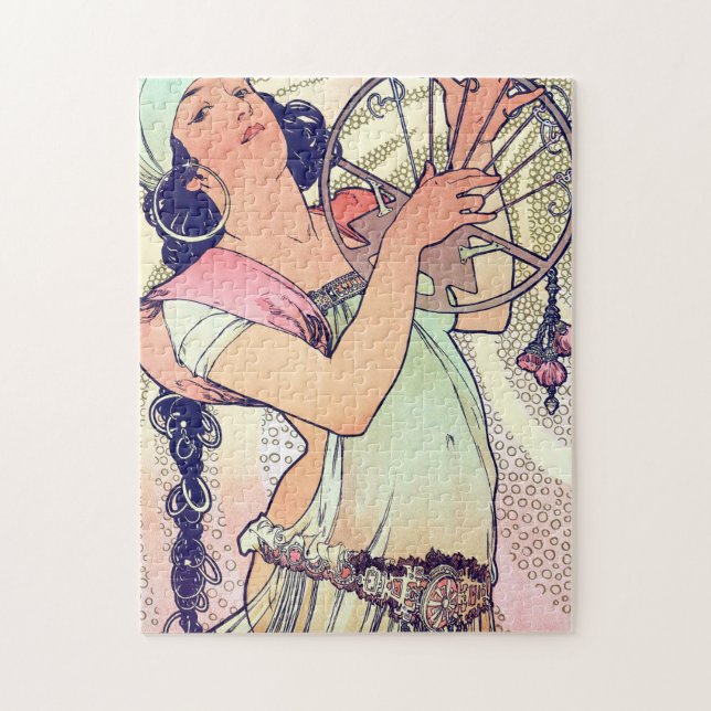 Salome, Alphonse Mucha Pussel (Vertikal)