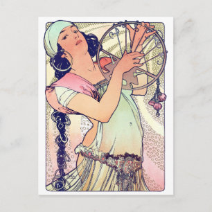 Salome, Alphonse Mucha Vykort