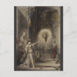 Salome and Apparition Gustave Moreau Watercolor Vykort