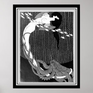 "Salome" Art nouveau av Julius Klinger (1909) Poster
