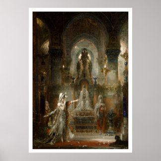Salome Dancing before Herod (avslutat) - G. Moreau Poster