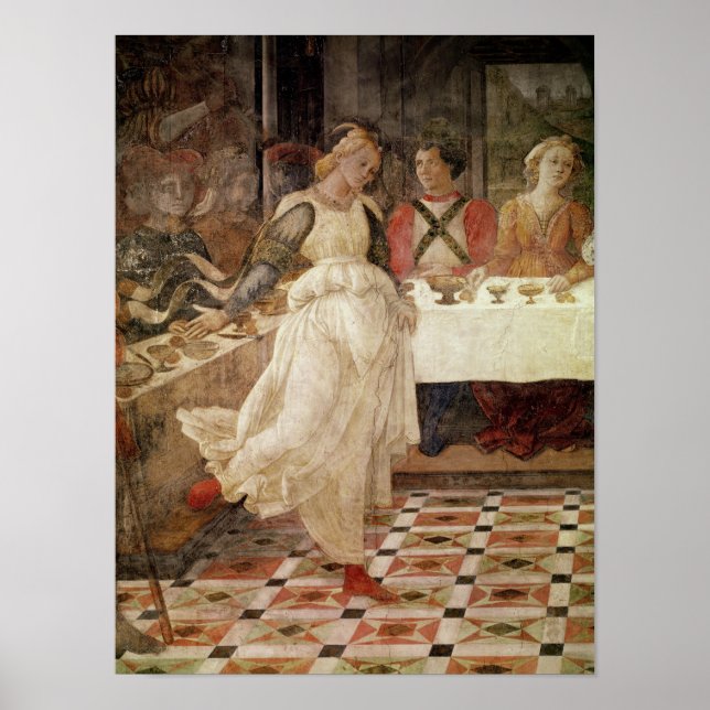 Salome dans vid Herods fest Poster (Framsidan)