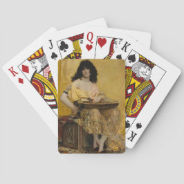 Salomé (Female Porträtt) (från Henri Regnault) Casinokort