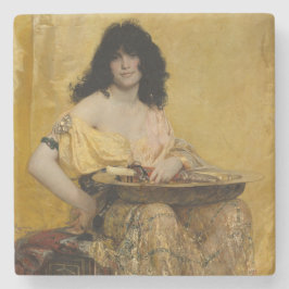 Salomé (Female Porträtt) (från Henri Regnault) Stenunderlägg