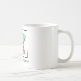 Salome fredsymbol kaffemugg