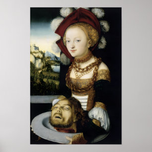 Salome med Johannes döparens huvud Poster