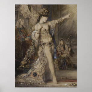 Salome och Apparition specificerar av den Moreau Poster