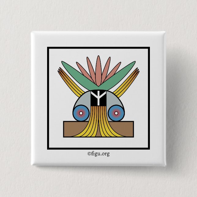 Salome Peace Symbol-knapp Knapp (Framsida)