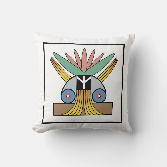 Salome Peace Symbol Pillow Kudde (Framsida)