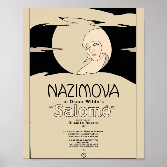 Salome Vintage Movie Poster (Framsidan)