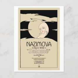 Salome Vintage Movie Poster Vykort