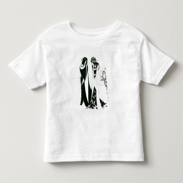 Salome with her mor, Herodias, 1894 (litho) (b/ Tee (Framsida)