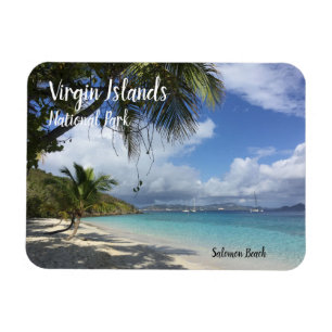 Salomon Beach, Saint Thomas, Jungfruöarna Magnet