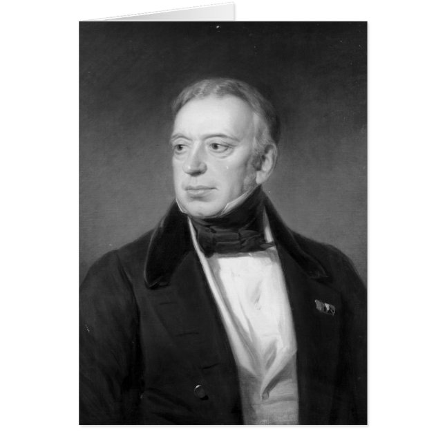 Salomon Mayer von Rothschild Hälsningskort (Framsidan)