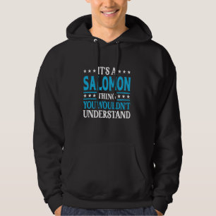 Salomon Sak skulle inte förstå Namn SA Hoodie