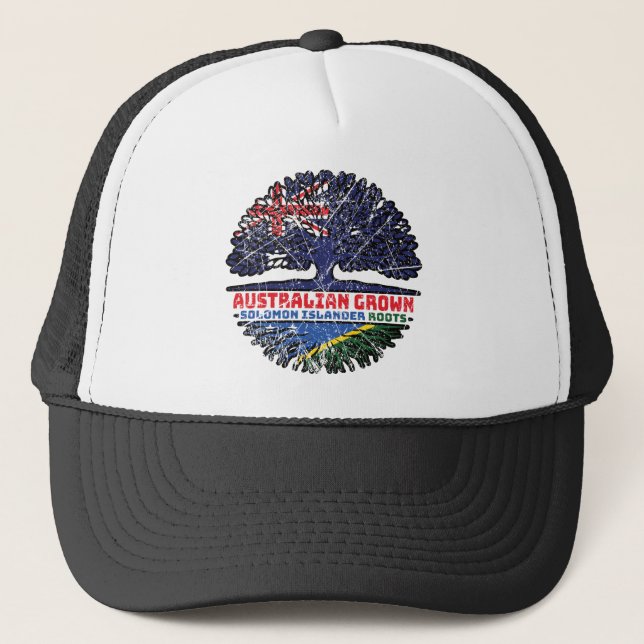 Salomonöarna Australiens australiska flagga Keps (Framsida)