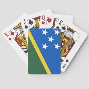 Salomonöarna Flagga Casinokort