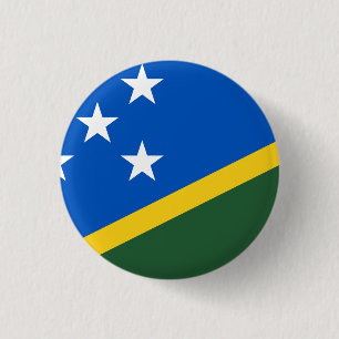 Salomonöarna Flagga Knapp
