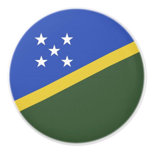 Salomonöarna flagga knopp (Framsidan)