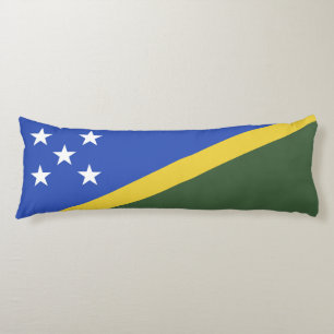 Salomonöarna flagga kroppskudde