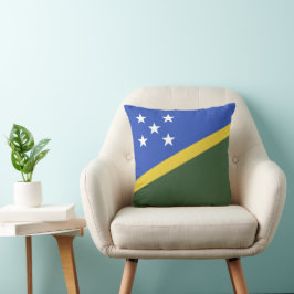 Salomonöarna flagga kudde