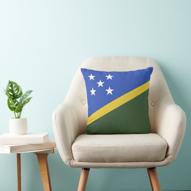 Salomonöarna flagga kudde (Stol)