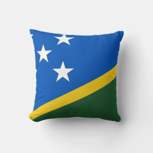 Salomonöarna Flagga Kudde