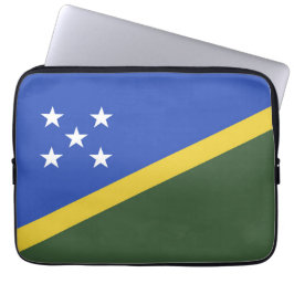 Salomonöarna flagga laptop fodral