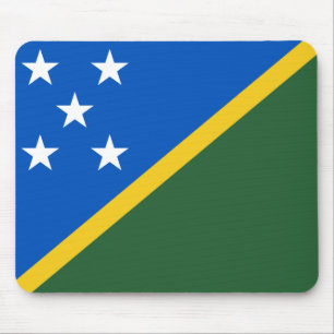 Salomonöarna Flagga Mousepad Musmatta