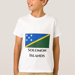 Salomonöarna Flagga T Shirt