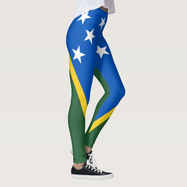 Salomonöarnas flagga leggings (Höger)