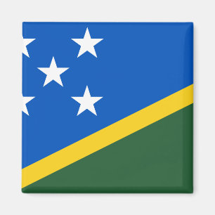 Salomonöarnas Flagga Magnet