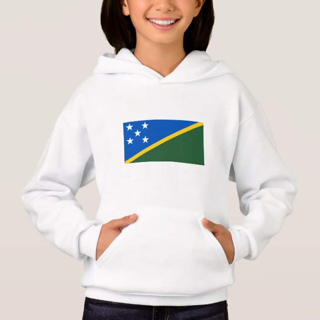Salomonöarnas flagga t shirt (Framsida)