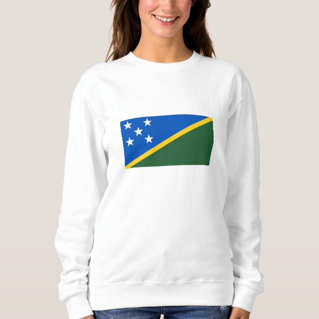 Salomonöarnas flagga t shirt (Framsida)