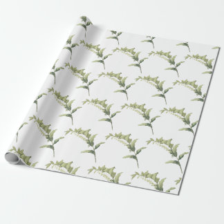 Salomos sigill Blommönster Presentpapper