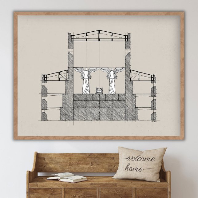 Salomos tempel, Allraheligaste, Sionberget, Staden Poster (Skapare uppladdad)