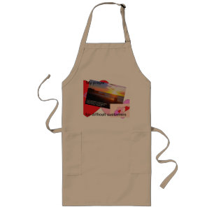 Salon apron långt förkläde