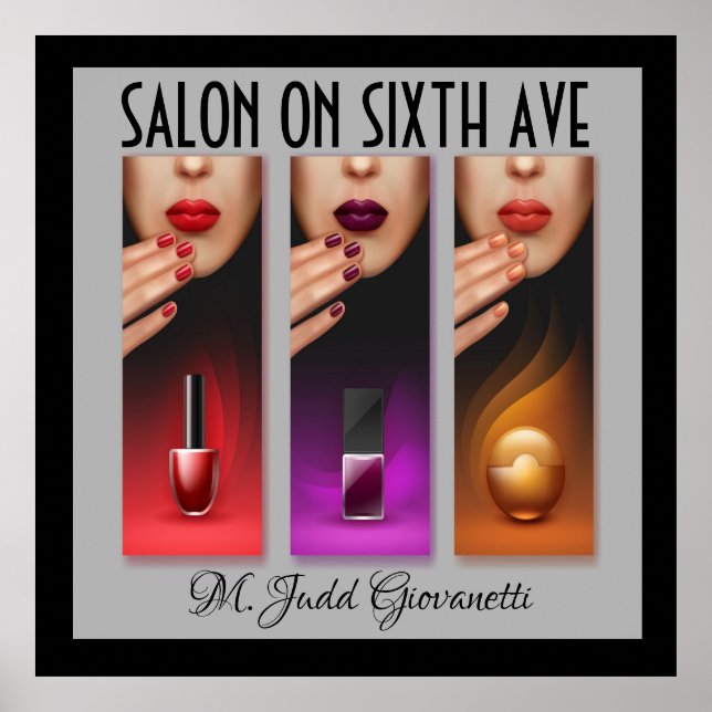 Salon Art Poster (Framsidan)