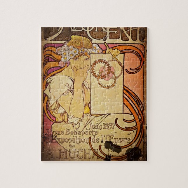 Salon av 100 a kvinna pussel (Vertikal)