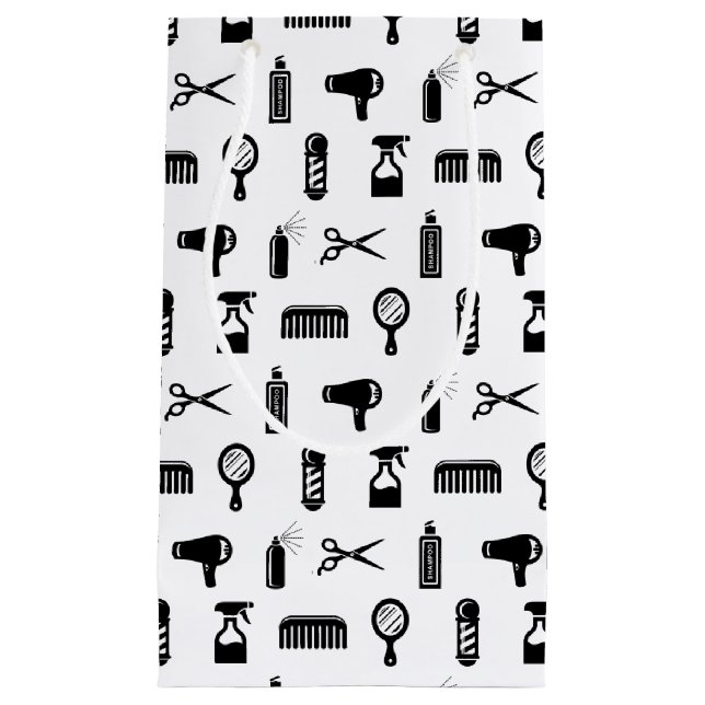 Salon & Barber Hairdresser Mönster ANPASSNINGSBAR  (Framsidan)