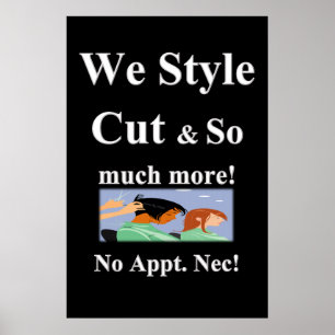 Salon Barbershop Poster