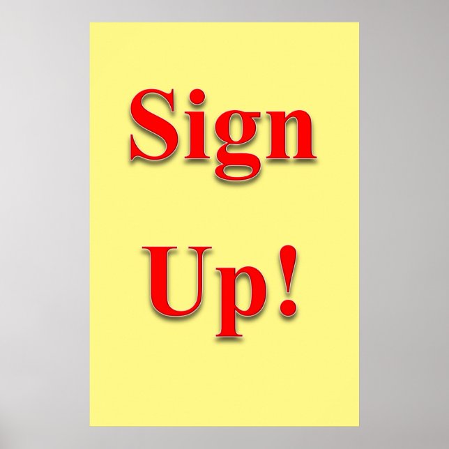 Salon Barbershop Poster anmälan (Framsidan)