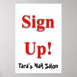 Salon Barbershop Poster anmälan